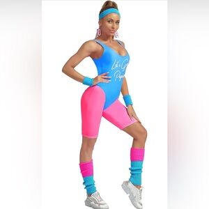 80s Women’s Neon Outfit/Costume “Let’s Get Physical”